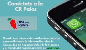 La CR Palos lanza un nuevo servicio de información a través de WhatsApp