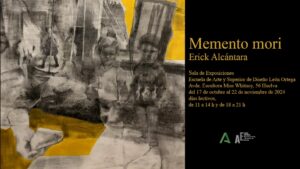 La Escuela de Arte León Ortega acoge la exposición 'Memento mori' de Erick Alcántara