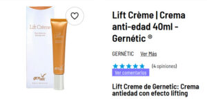 Descubre la Lift Crème y Cytobi de Gernétic: El secreto para una piel radiante que puedes comprar en La Tienda de Cosméticos