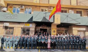 Un total de 92 guardias civiles se incorporan en fase de prácticas a la Comandancia de Huelva