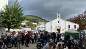 Todo listo en Galaroza para la Concentración Motera Cachonera