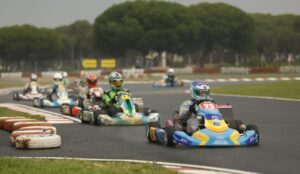 La lluvia no empaña una trepidante final del Campeonato de Andalucía de Karting 2024 en Cartaya