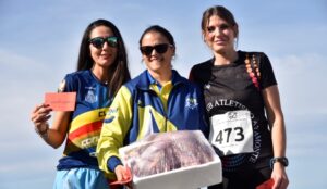 Raquel Pérez y Claudio Pica, ganadores de la XXVIII Carrera del Pavo de Ayamonte