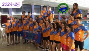 El Club Natación Huelva vuelve a coronarse campeón de la Liga Provincial