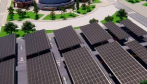 La UHU instala marquesinas fotovoltaicas en el Campus de El Carmen