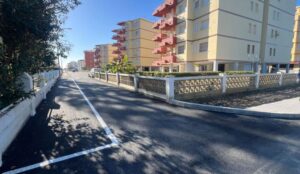 Finalizan las obras de urbanización de la calle Barlovento de La Antilla