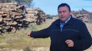 VOX denuncia “la inacción de la Junta” en los montes arrasados por el incendio de 2022