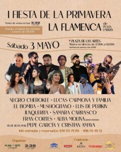 Punta Umbría celebrará el 3 de mayo su I Fiesta de la Primavera Flamenca